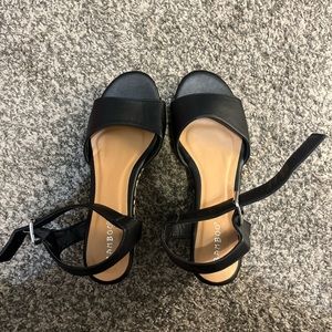 Brand new platform wedge sandals